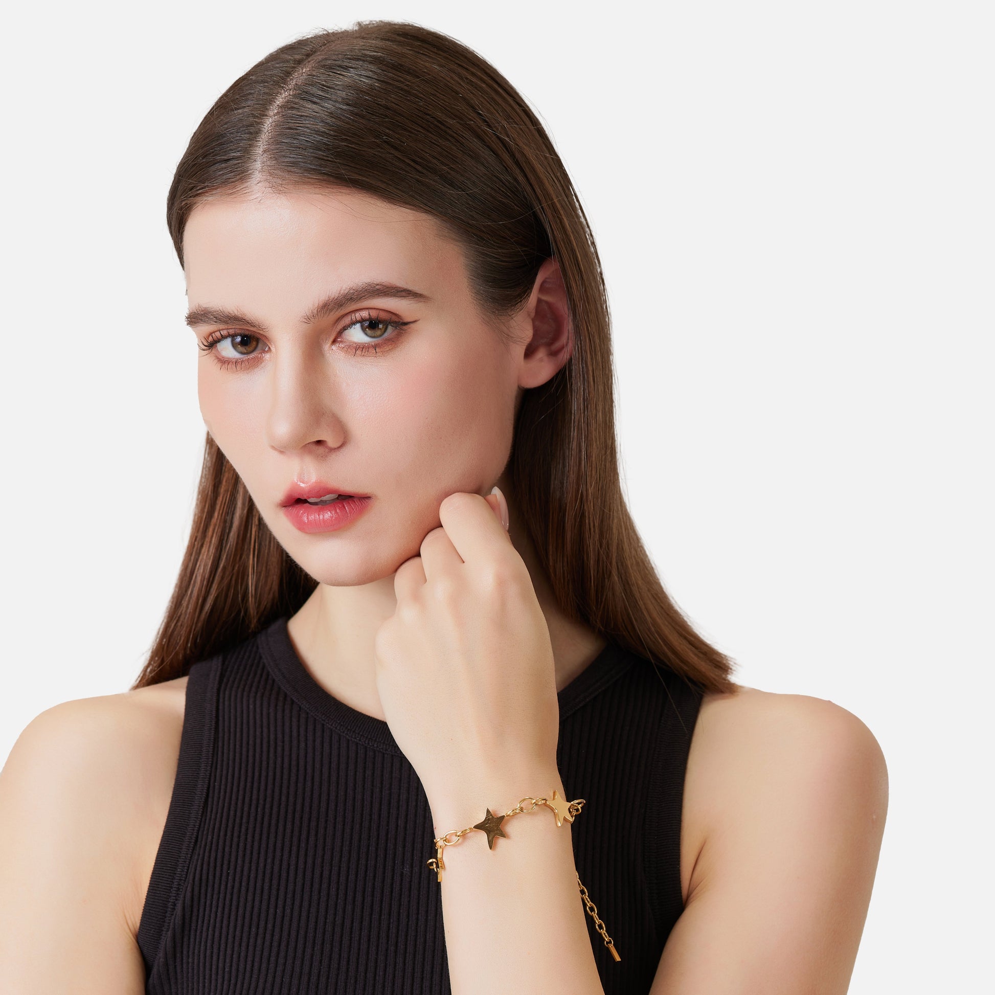 Premium 18k Gold Edelstahl