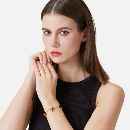 Premium 18k Gold Edelstahl