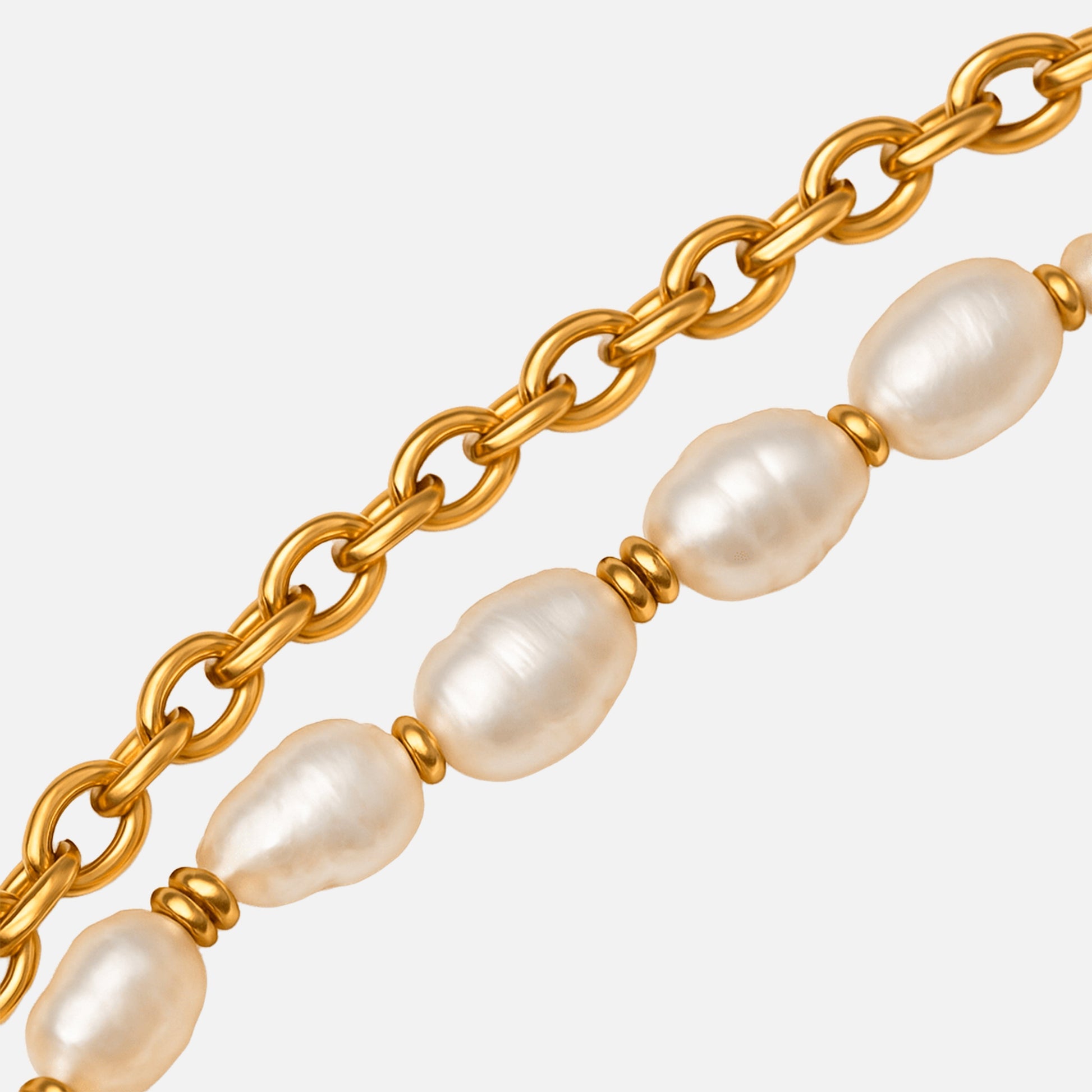 Premium 18k Gold Edelstahl