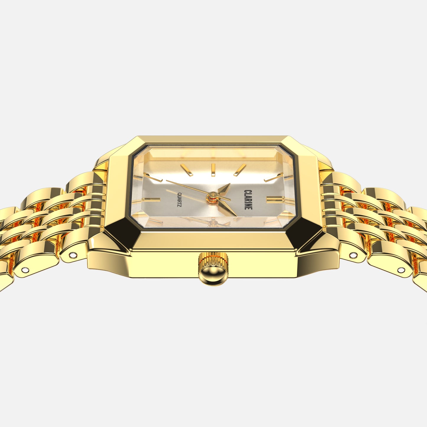 Premium 14k Gold Edelstahl / Weiß