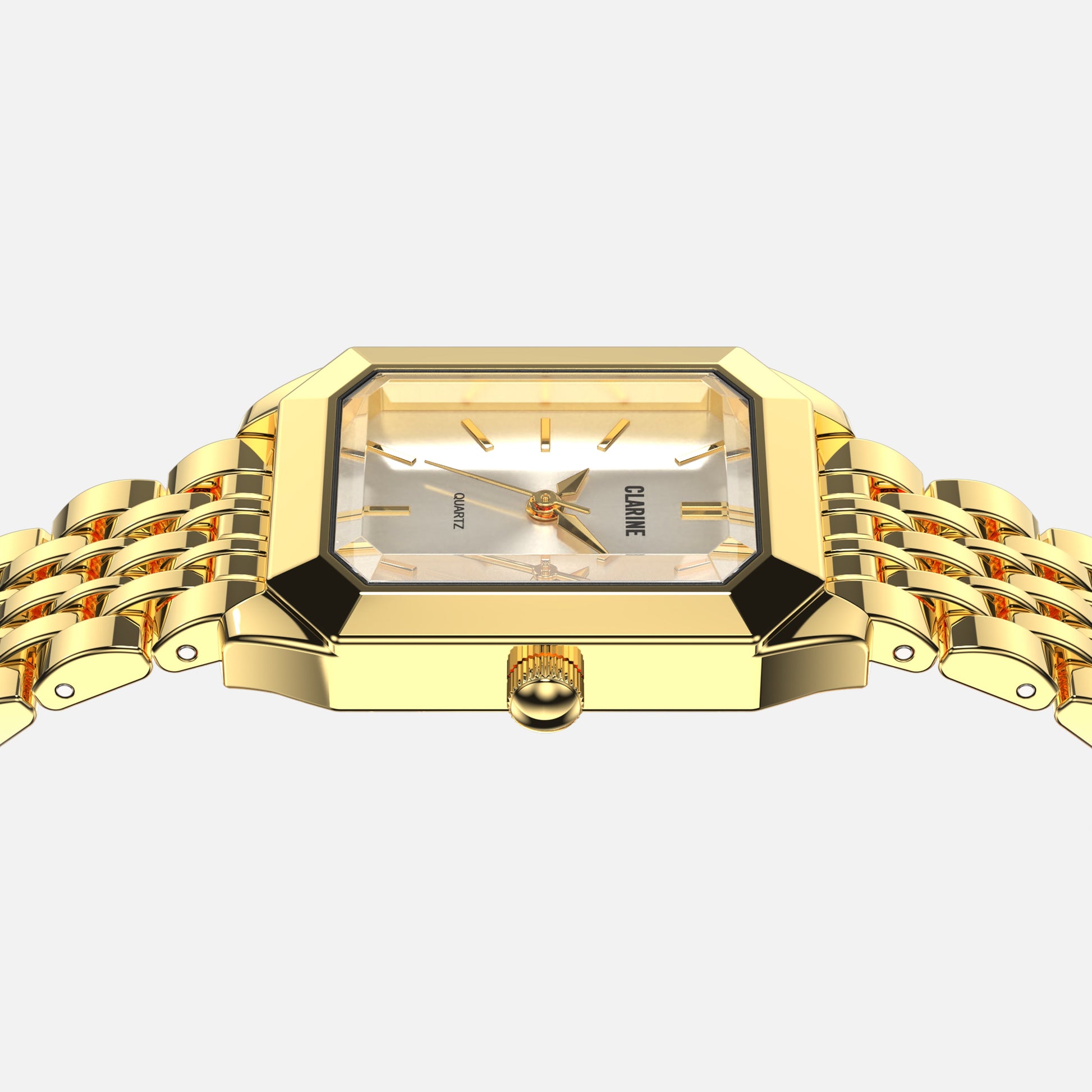 Premium 14k Gold Edelstahl / Weiß